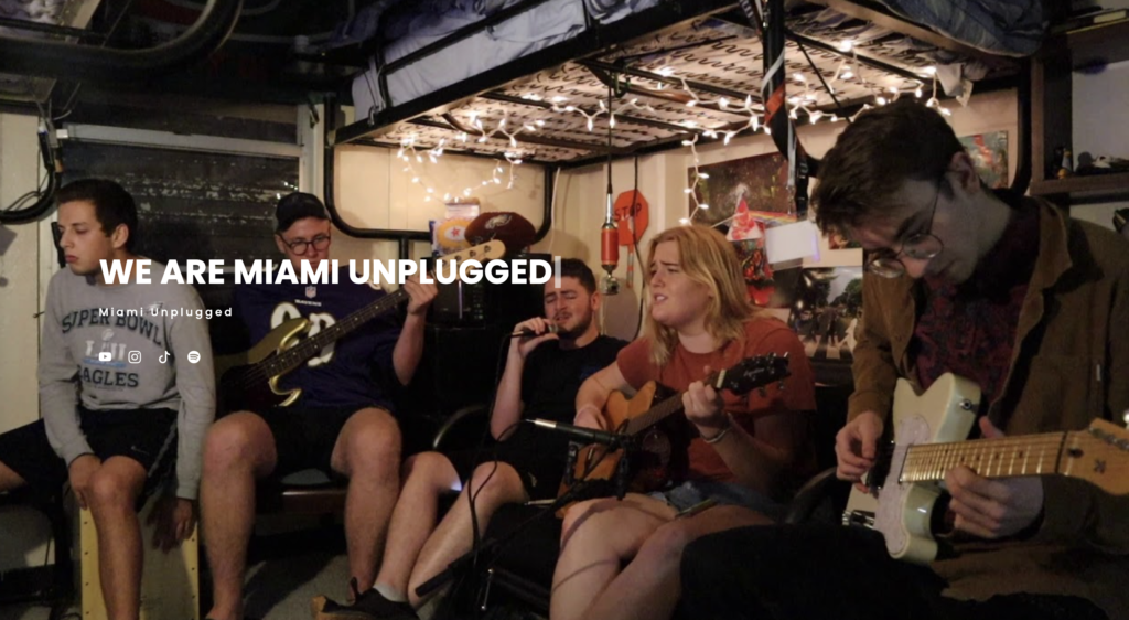 Miami Unplugged Site Picture